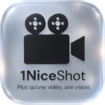 full logo 1niceshot liquidglass